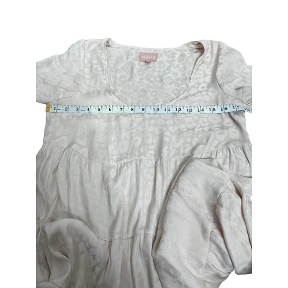 SHOW Me Your Mumu Dress Pink Leopard Print‎ Babydoll Size XS - Picture 6 of 7